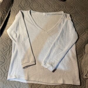 Light Blue Knit Sweater